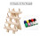 Wooden Thread Spool Holder Organizer for Sewing and Embroidery, Foldable 20Spool Rack 2