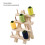 Wooden Thread Spool Holder Organizer for Sewing and Embroidery, Foldable 20Spool Rack 3