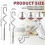 KitchenAid Hand Mixer Dough Hook Replacement Compatible for KitchenAid Hand Mixers 3