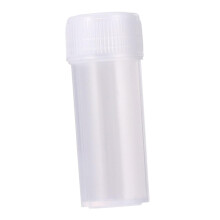 50 Pcs Transparent Needle Storage Tubes with TightSeal Cap for Cross Stitch, Beading and Crafts