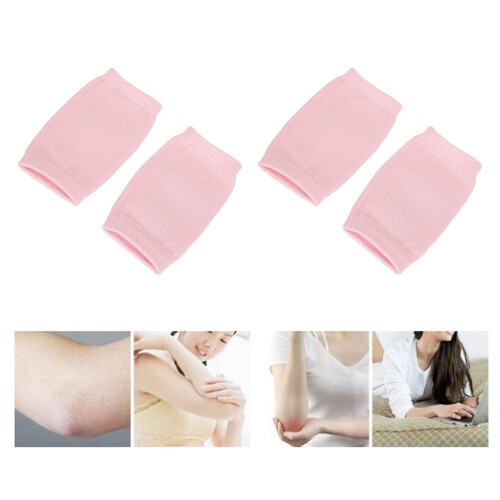 Moisturizing Gel Elbow Sleeves Pink 2 Pairs 1