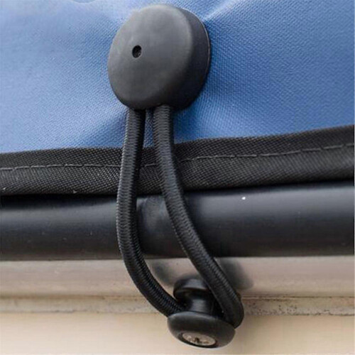 Fastener Bungee Shock Cord Cover Clip Bungee Loop with Knob 1