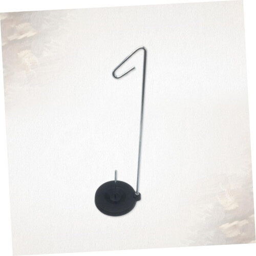 Black Metal Thread Stand for Sewing Machine, Single Spool Holder with Stable Tangle Feeding 1
