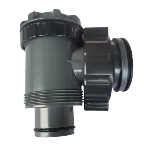Válvula de êmbolo liga/desliga para piscina com conector roscado de 2-1/2 polegadas