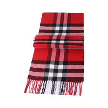 Sciarpa avvolgente da uomo di lusso, classica, effetto cashmere, a quadri