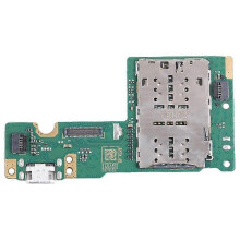 Cabo flexível da porta de carregamento do conector de encaixe OEM compatível com Lenovo Tab M10 HD TB-X505 X505F TB-X505L X505 (sem logotipo)
