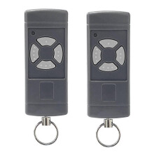 Set van 2 afstandsbedieningen voor garagedeuren van HORMANN HSE2-40, HS4-40 en HSM4-40