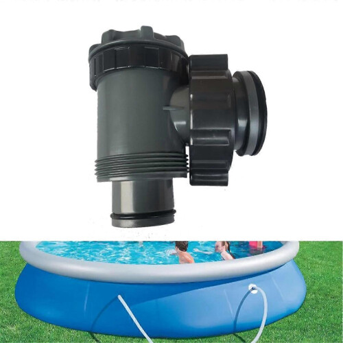 Válvula de êmbolo liga/desliga para piscina com conector roscado de 2-1/2 polegadas 1