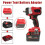 Adaptateur/convertisseur pour outils à batterie Milwaukee 18V vers Einhell Power 4