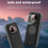 2 τεμάχια προστατευτικό κάλυμμα φακού για Insta 360 ONE X2 2