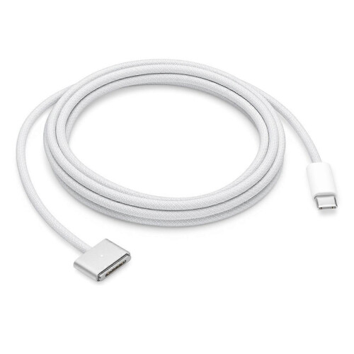 140W Type C To MagSafe 3 Adapter Cable compatible with Macbook Pro Air Silver