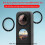 2 τεμάχια προστατευτικό κάλυμμα φακού για Insta 360 ONE X2 3