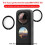 2 τεμάχια προστατευτικό κάλυμμα φακού για Insta 360 ONE X2 4