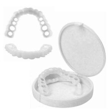 Perfect Smile Tandenkapjes met kliksysteem voor boven- en ondertanden, kunstgebitten, tandheelkundige veneers, gebitsprotheseset