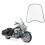 -attraverso il parabrezza per moto, scooter e ATV 5