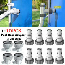 Adaptador de mangueira para bomba de areia, peça de reposição para bomba de piscina com válvula de êmbolo para acessórios de piscina Intex.