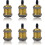6 Pack E27 Vintage Light Bulb Solid Ceramic Socket Lamp Holder Retro Edison Screw Light Bulb Adapter Socket, Antique Brass 2