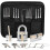 Multifunctional Lock Repair Tool Set Professional Lock Picking Kit (black) 1