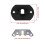 For 2pcs Sectional Sofa Interlocking Sofa Connector Bracket Part Pin Style WS4689 3