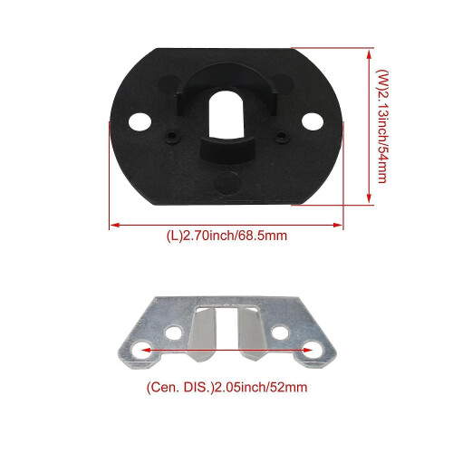 For 2pcs Sectional Sofa Interlocking Sofa Connector Bracket Part Pin Style WS4689 2
