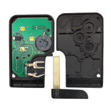 Télécommande intelligente 3 boutons avec carte à puce 433 MHz pour Renault Megane Scenic