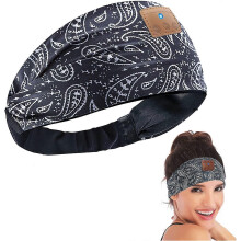 Sleep Headphones Bluetooth Headband,Wireless Music Sleeping Headphones for Women Men,Breathable Music Headband Headphones with Bluetooth (Blue)