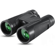 Verrekijker, 12x50 HD-verrekijker, compacte verrekijker voor volwassenen, geschikt voor vogelobservatie, zwart