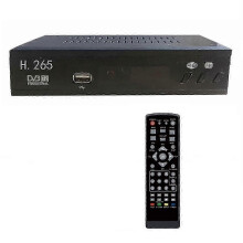 DVB-T2 HEVC 265 digitale tv-tuner DVB-T2 265 1080p HD-decoder USB-ontvanger voor terrestrische tv EPG ingesteld op SZRH AF