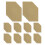 100Pcs Ginger Patch Plasters Promote Blood 1
