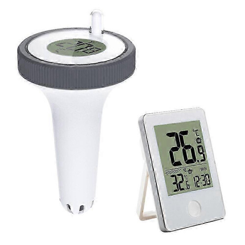 Wireless Pool Thermometer Floating Easy Read,Digital Pool Thermometer Waterproof, for Swimming Pools