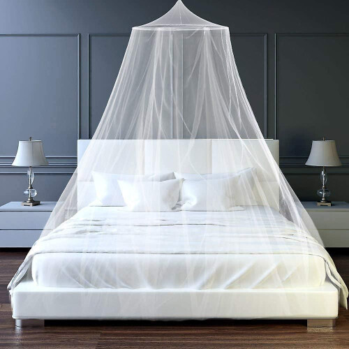 Large Bed Canopy Mosquito Net for Single/Double/King Size Protection