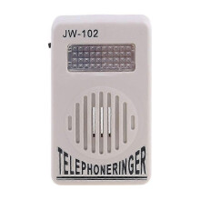 Campainha de telefone, amplificador de telefone, alto-falante de toque, luz estroboscópica, campainha com som extra alto para pendurar na parede.