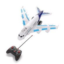 RC-Ferngesteuertes Flugzeug, flugfertiges RC-Flugzeug, batteriebetriebener Airbus für Kinder, Jungen, Mädchen und Anfänger -jx