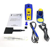 Digitaal soldeerstation met antistatische geïntegreerde soldeerpunt FX-951, soldeerpen, elektrische soldeerbout FX951