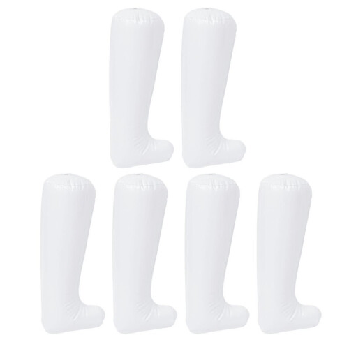 3 Pairs White Boots Inflatable Boot Trees Boots Support Inflatable Boot Holder Boot Shapers Tall Boots