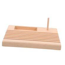 Wooden Thread Spool Holder for Sewing and Quilting Compact Thread Rack with Stable Base