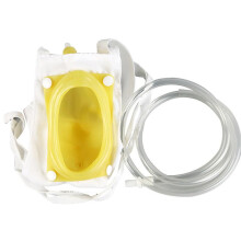 Urinbeutel für Frauen mit Anti-Reflux-Latexverschluss, tragbarer Urinbeutel für Damen