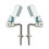 2pcs Sofa Adjustable Height Angle Hardware Sofa Headrest Ratchet Multifunctional Adjustment Hinge 90 1