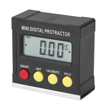 360-Mini-Digitalwinkelmesser, Neigungsmesser, elektronische Wasserwaage, magnetisch