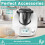 Μαχαίρι ζύμης για Thermomix, αξεσουάρ αντικατάστασης μαχαιριού ανάμειξης 2