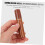 Self Threading Needles Sewing Kit with Wooden Storage Box, Durable Metal Needles and Threader 4