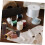 Self Threading Needles Sewing Kit with Wooden Storage Box, Durable Metal Needles and Threader 5