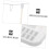 Sewing Thread Stand Spool Holder for Sewing Machines with Smooth Feeding and MultiSpool Organization 3