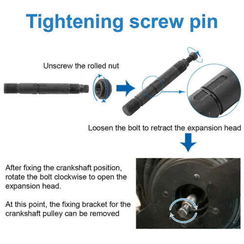 Vibration Damper Holding Assembly Tool T10531 Replacement for Seat 1.8/2.0 TFSi/TSi EA888 Engine 2