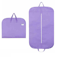 Garment Bag for Travel and Storage, NonWoven Full Length Suit Bag with Handles, Clear ID Pocket