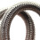 Conjunto de 4 extensores de válvula flexíveis de 12 polegadas em aço inoxidável para pneus de carros e caminhões. 4