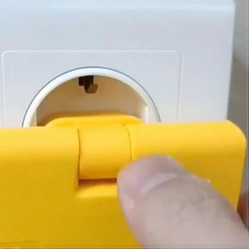 Rotate EU Plug Converter 3 in 1 180 Degree Extension Plug 2