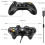 Controller voor Xbox 360, joystick met bedrade USB-controller 2