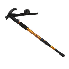 T-Handle Hiking Poles 51-110CM Aluminium Gold