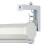 2Pcs Projector Curtain Hanger Projector Screen L-Bracket Mounting Hanger Holder Adjustable Extension 3